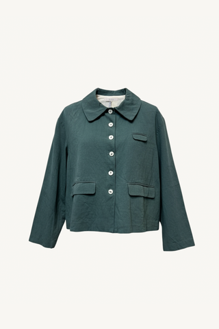 warm jacket - green