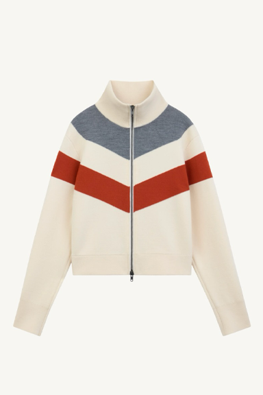 the clive cardigan - cream multi