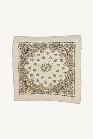 hachiko western scarf - ambre