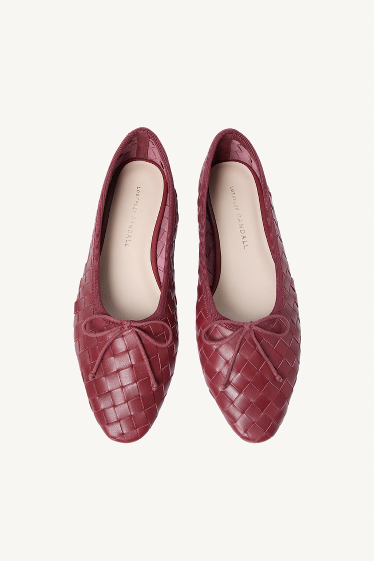 landry woven flat - wine