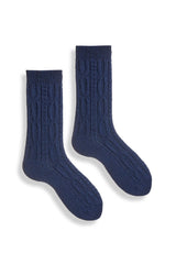 cable crew sock - assorted colors (click on image to see more)